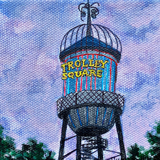 Trolley Square Evening Art Print