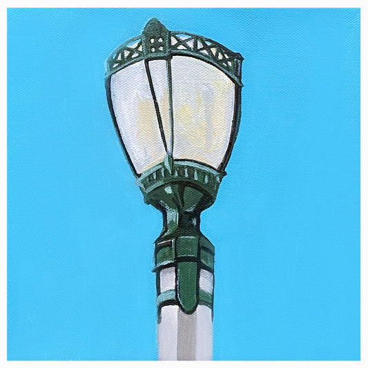 Yalecrest Street Light Art Print