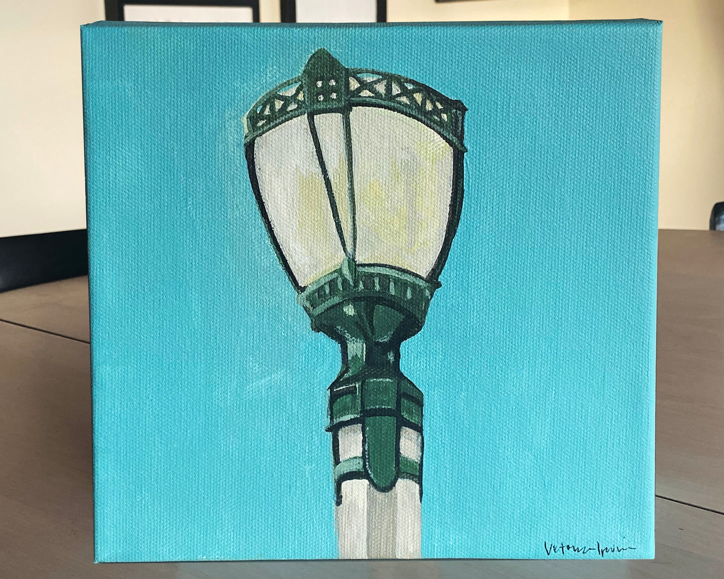 Yalecrest Street Light Art Print